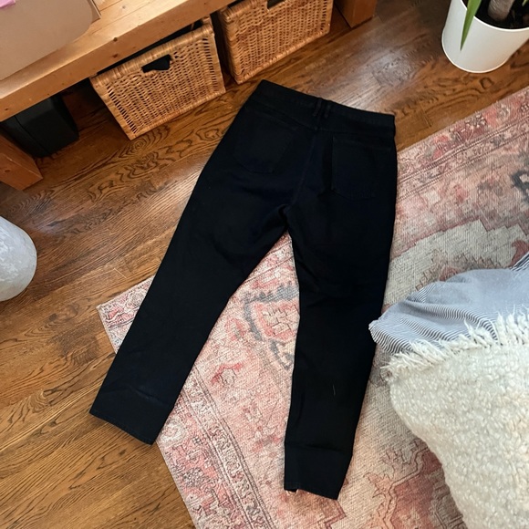 Frame Le High ‘N’ Tight Straight Zip Jean - Picture 4 of 6